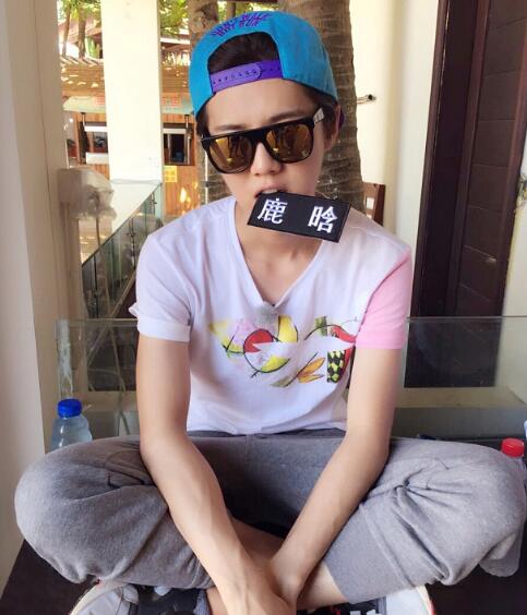 鹿晗生活照大全