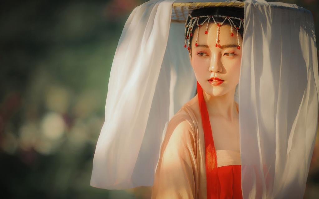 容颜倾城的古装美女清纯唯美古风美女
