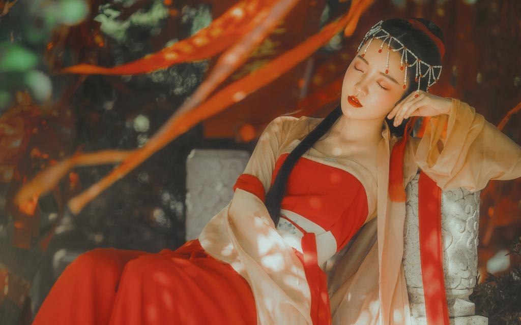 容颜倾城的古装美女清纯唯美古风美女