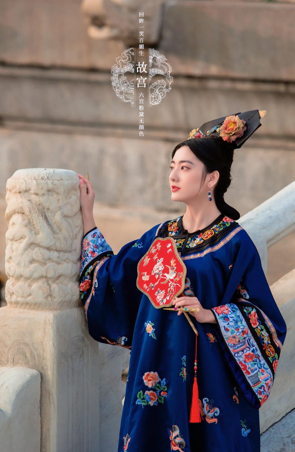 故宫里的清朝格格唯美古风摄影