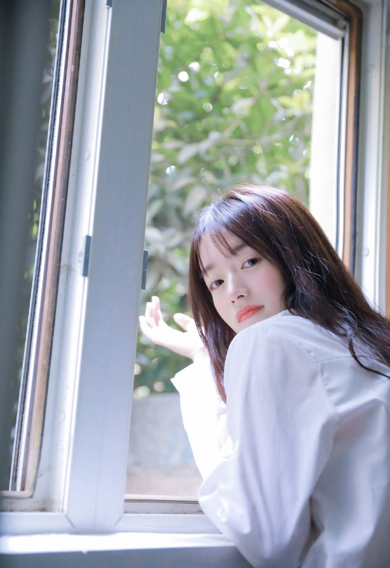 JK制服学生妹清纯俏丽女生图片