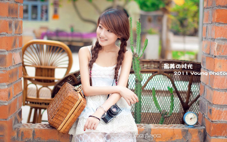 小清新私房美少女户外写真集