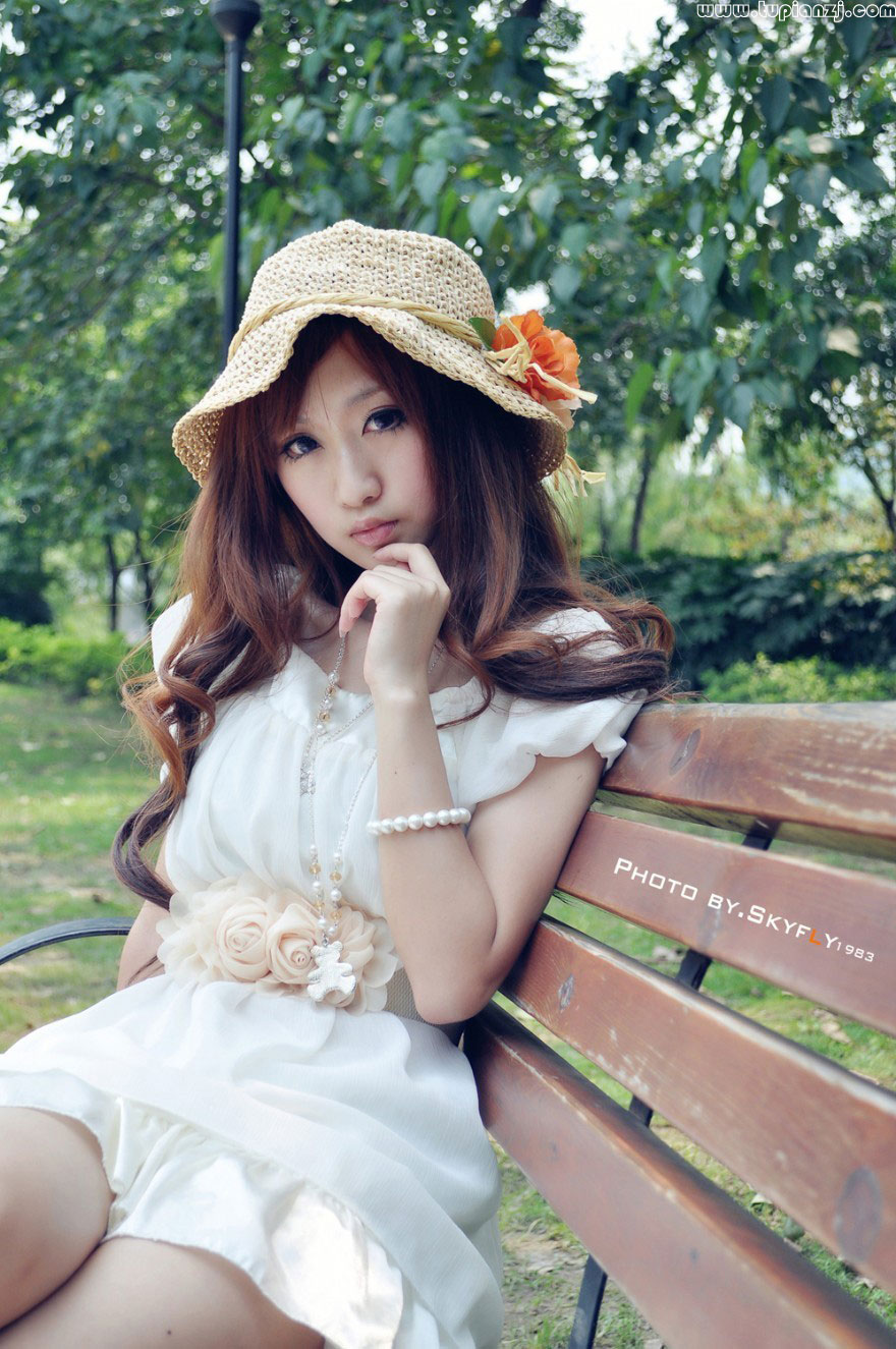 小清新私房美少女户外写真集