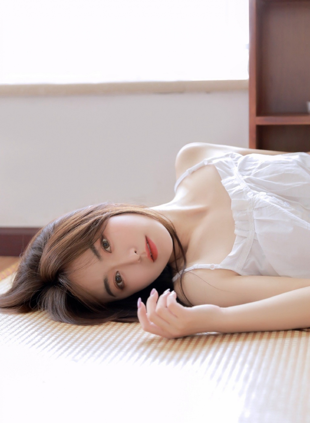 长发美女清凉一夏小清新照片