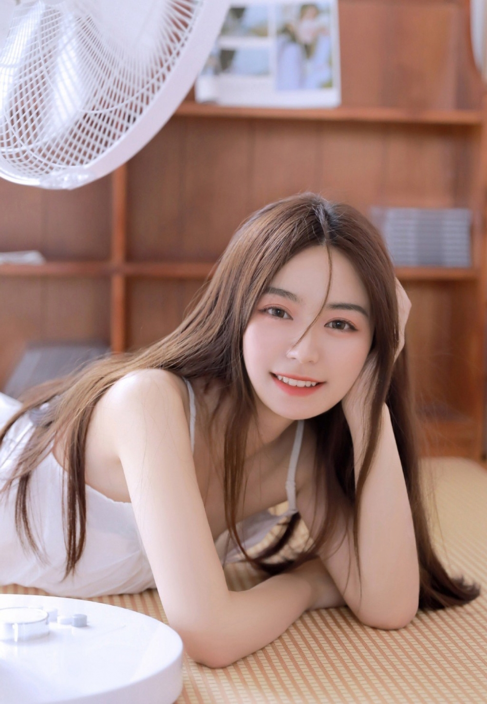 长发美女清凉一夏小清新照片