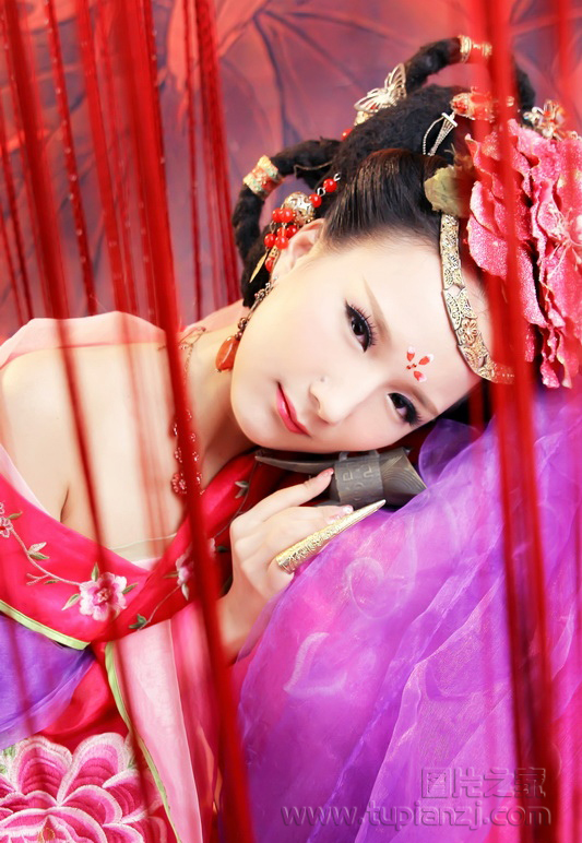 古装美女深闺写真 慵懒华贵