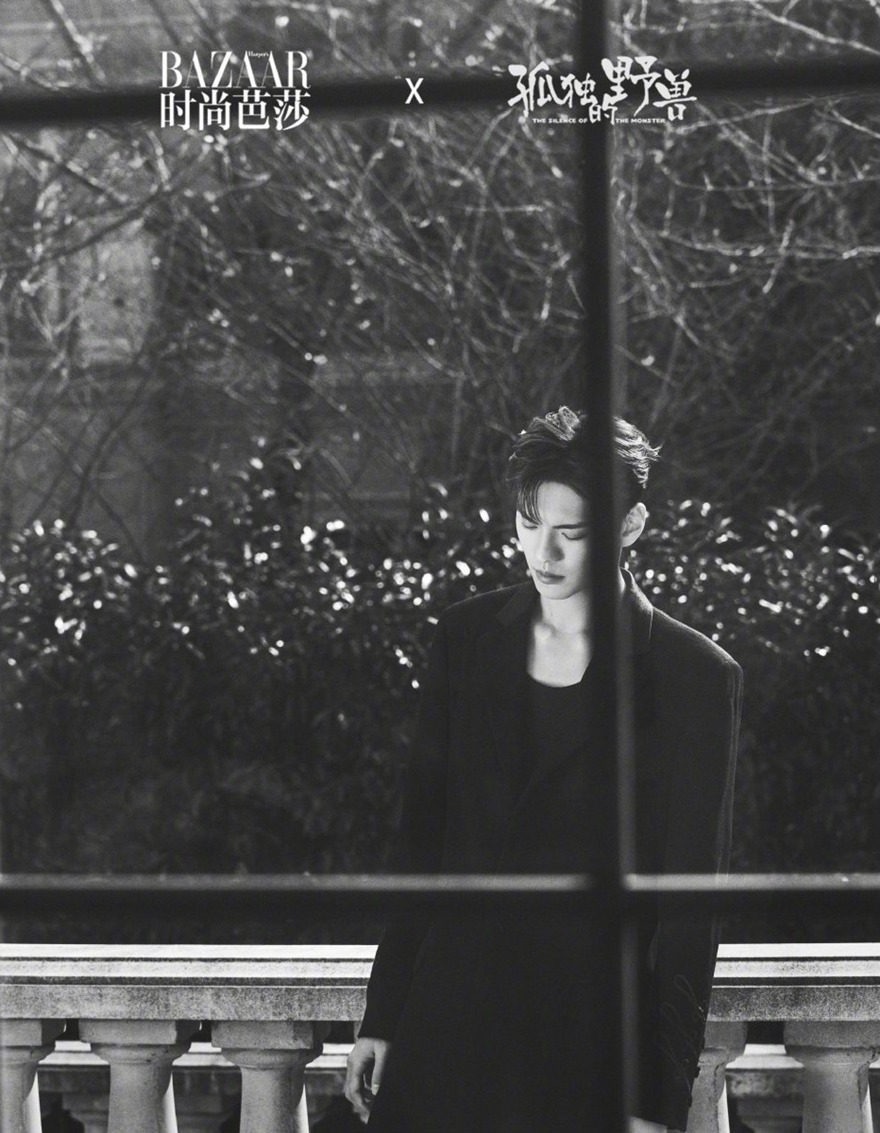 时尚芭莎x《孤独的野兽》毕雯B孙伊涵高质量情侣大片