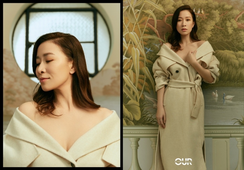 佘诗曼优雅慵懒知性美图片