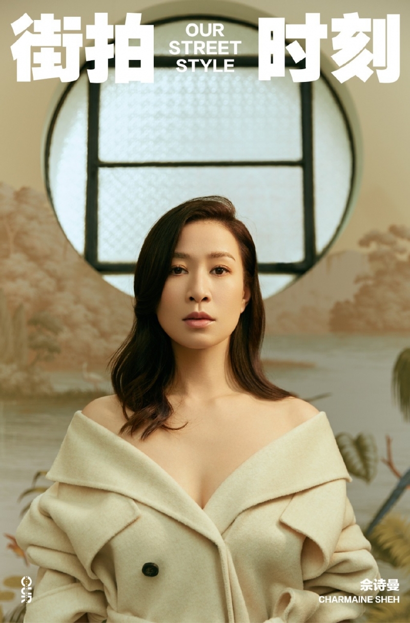 佘诗曼优雅慵懒知性美图片