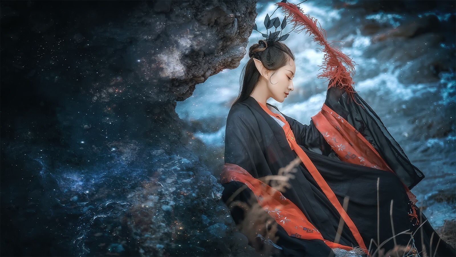 风情妖艳美人古风摄影图集