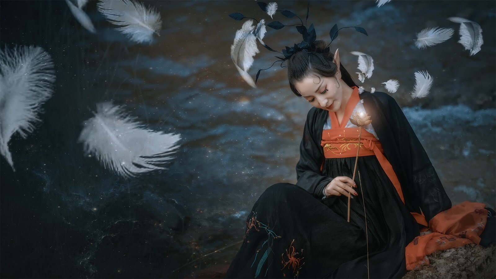 风情妖艳美人古风摄影图集