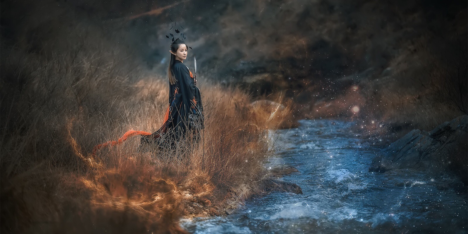 风情妖艳美人古风摄影图集