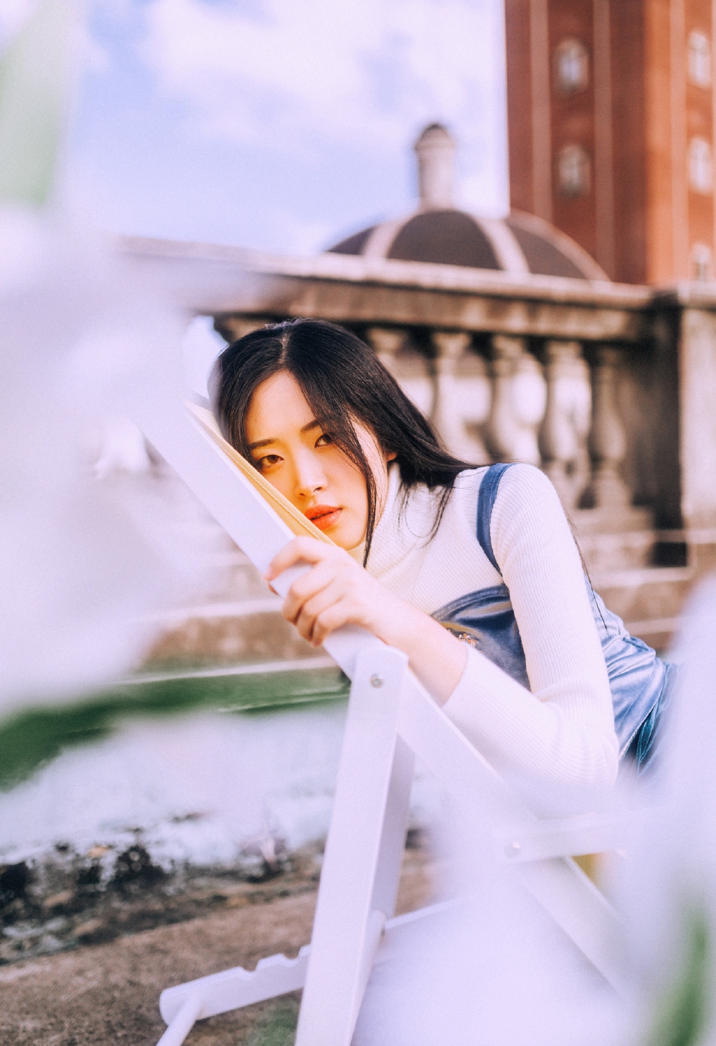 大胸女孩内衣私房照