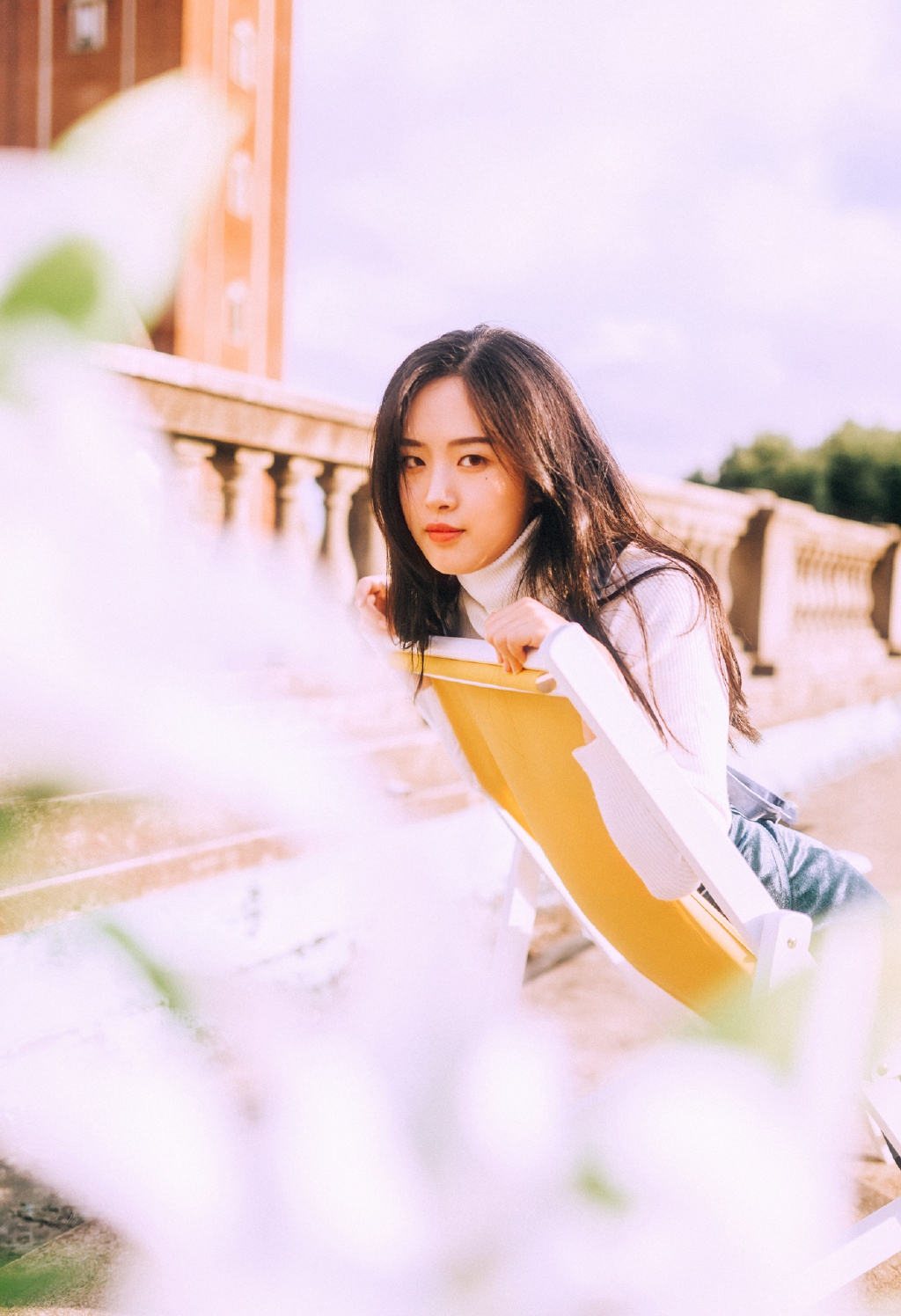 大胸女孩内衣私房照