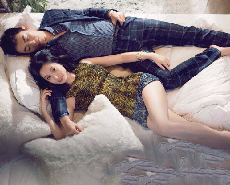 朱亚文沈佳妮合照图片集 大秀恩爱满屏撒狗粮