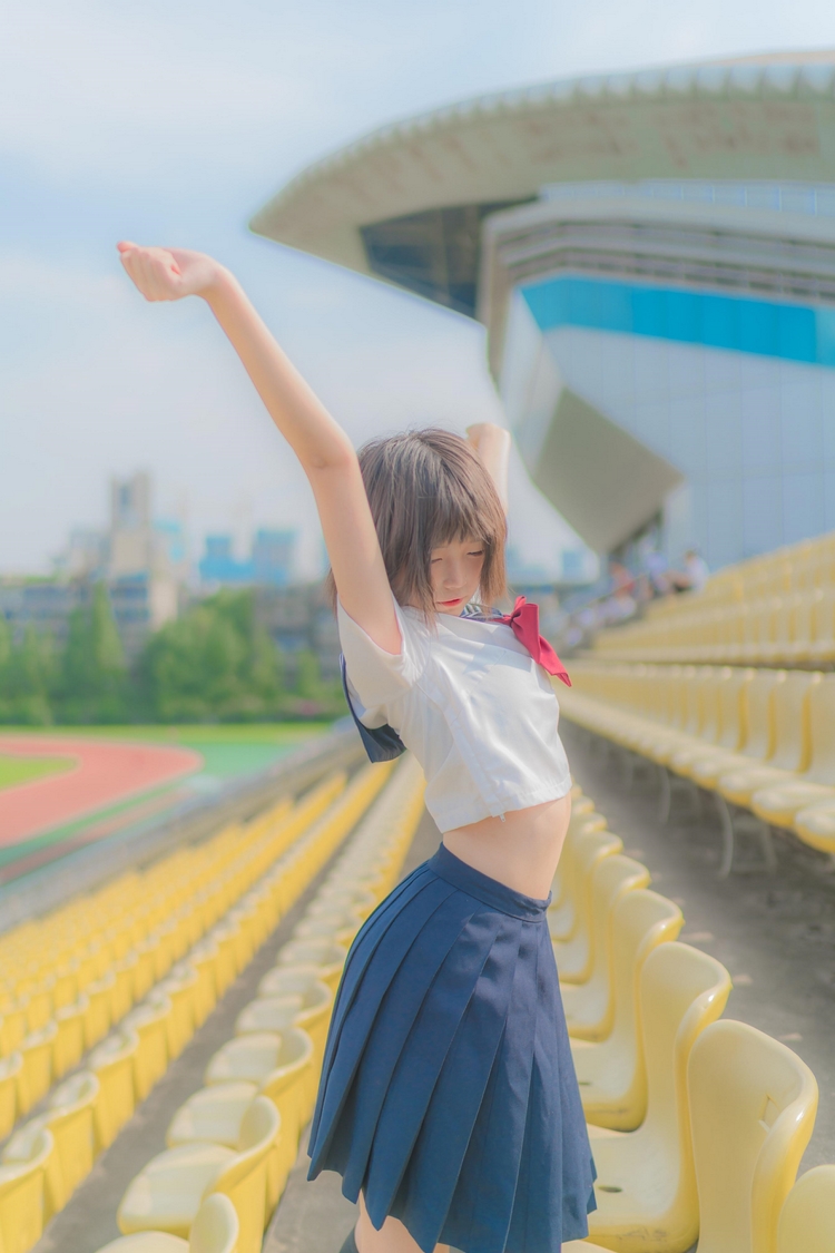 校园女神现役JK青春日常少女黑丝美腿写真