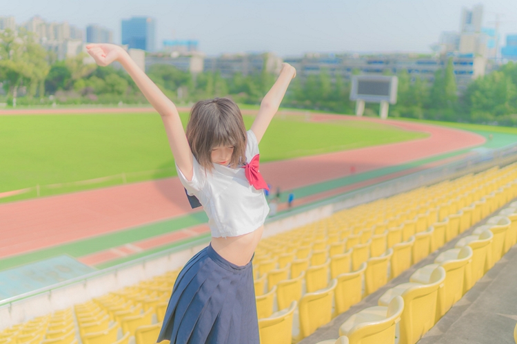 校园女神现役JK青春日常少女黑丝美腿写真