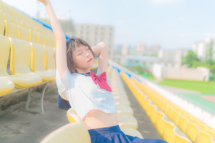 校园女神现役JK青春日常少女黑丝美腿写真