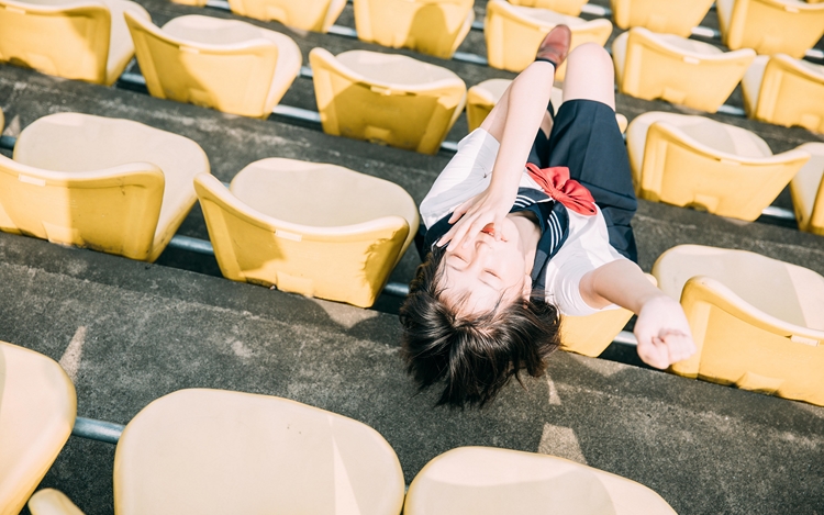 校园女神现役JK青春日常少女黑丝美腿写真