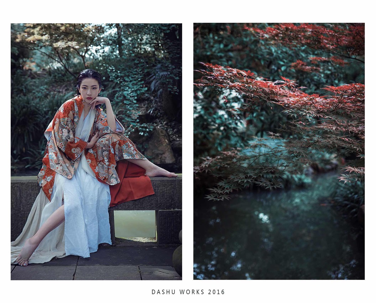 气场好强的裸肩古装美女