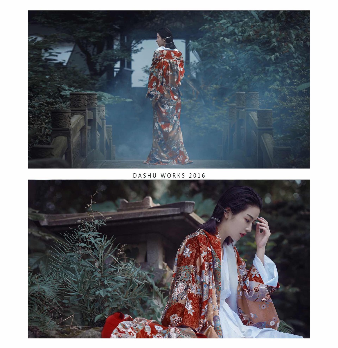 气场好强的裸肩古装美女