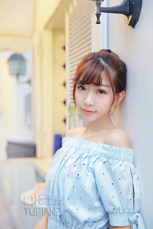 潇潇午后里的小清新 唯美粉嫩笑靥如花