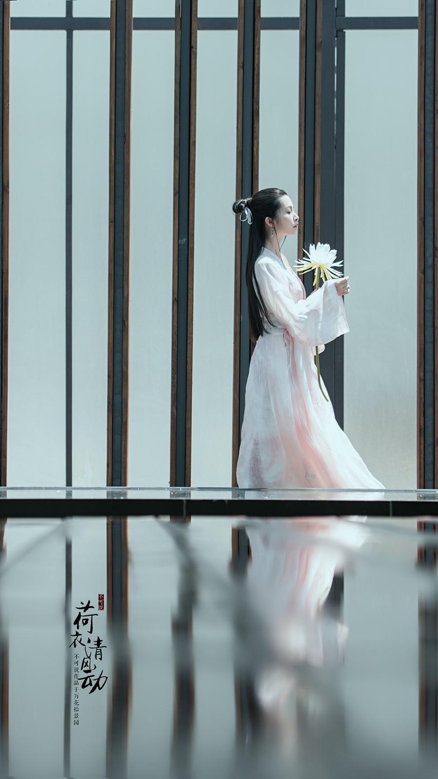 纤尘不染的古装佳人唯美古风图片