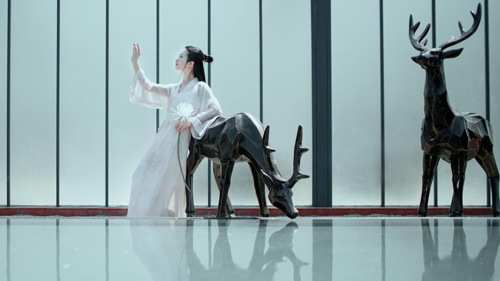 纤尘不染的古装佳人唯美古风图片