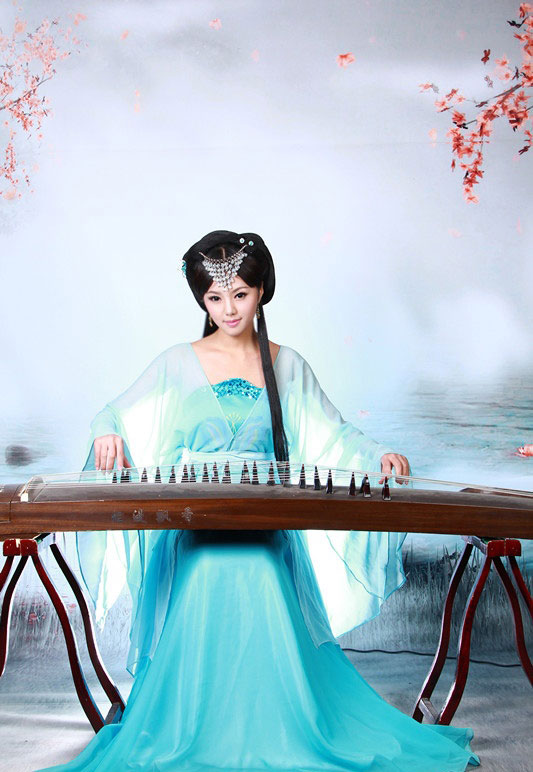 好看的古装美女图片 女子气质高雅绰约多姿