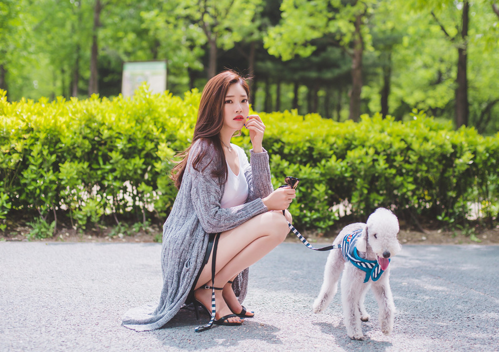 韩国漂亮女模特生活照