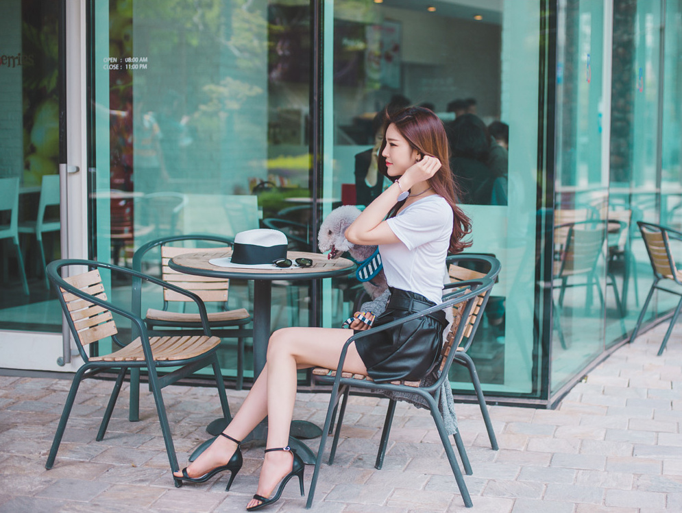 韩国漂亮女模特生活照