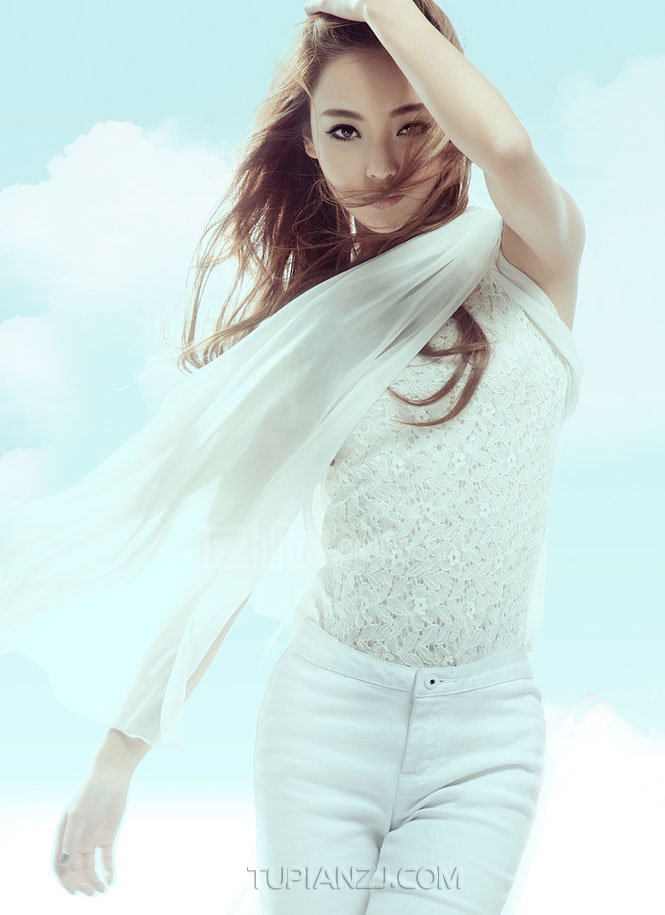 绝美的清纯美女写真图片 梦幻朦胧之美