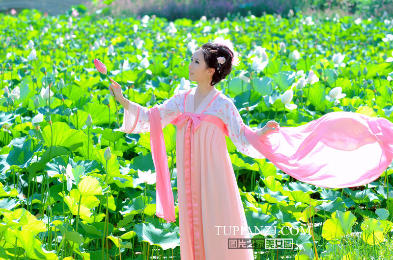 唯美古典美女优雅写真