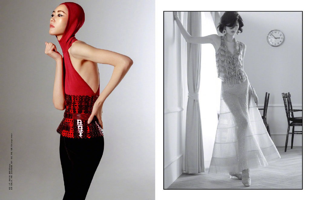 刘雯slay演绎芭莎T台秀回溯经典时髦风格