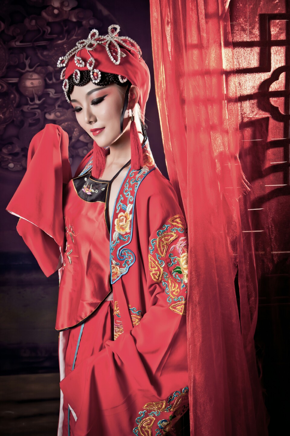 性感古装肚兜美女