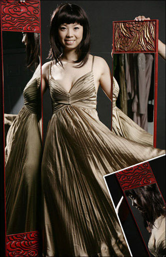 张怡宁时尚写真 赛外女人味十足