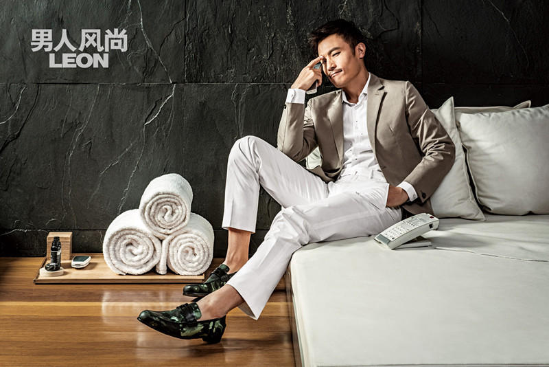 耿乐《男人风尚》时尚大片　清爽简约帅气撩人