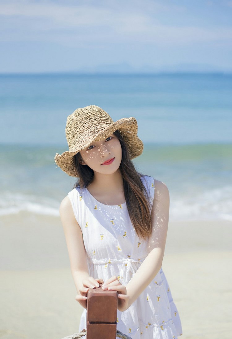 Beautyleg高挑细长腿白丝袜高跟美女