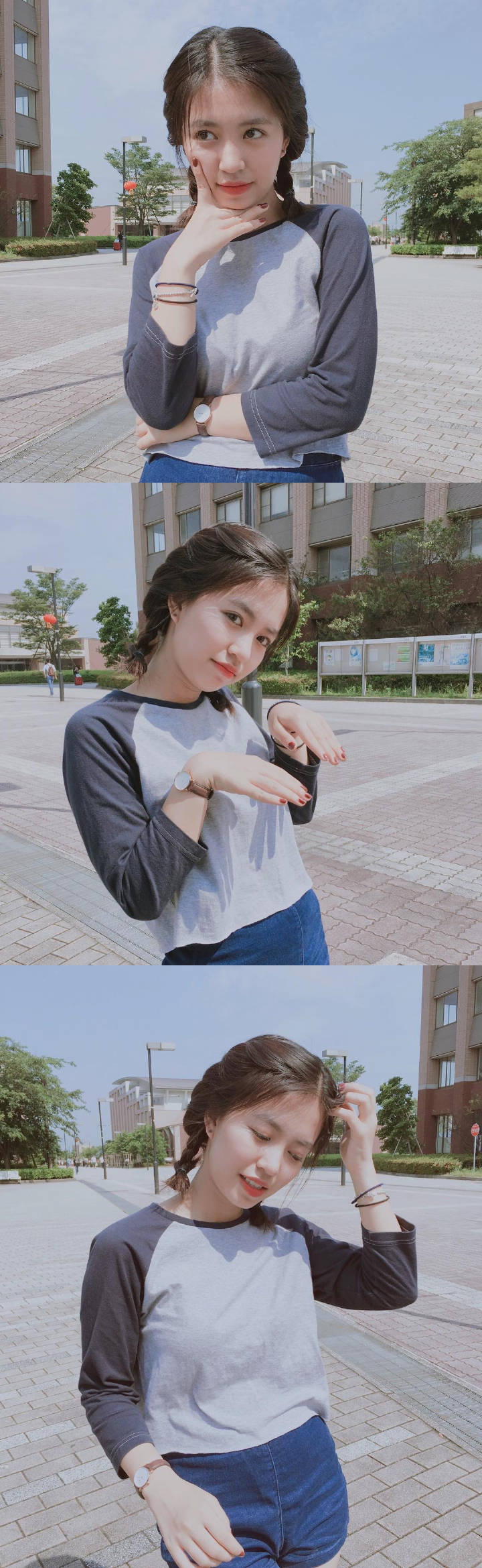 长相甜美的越南女孩Mantienn