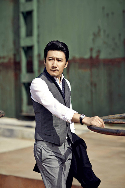 赵峥帅气写真 尽显型男魅力