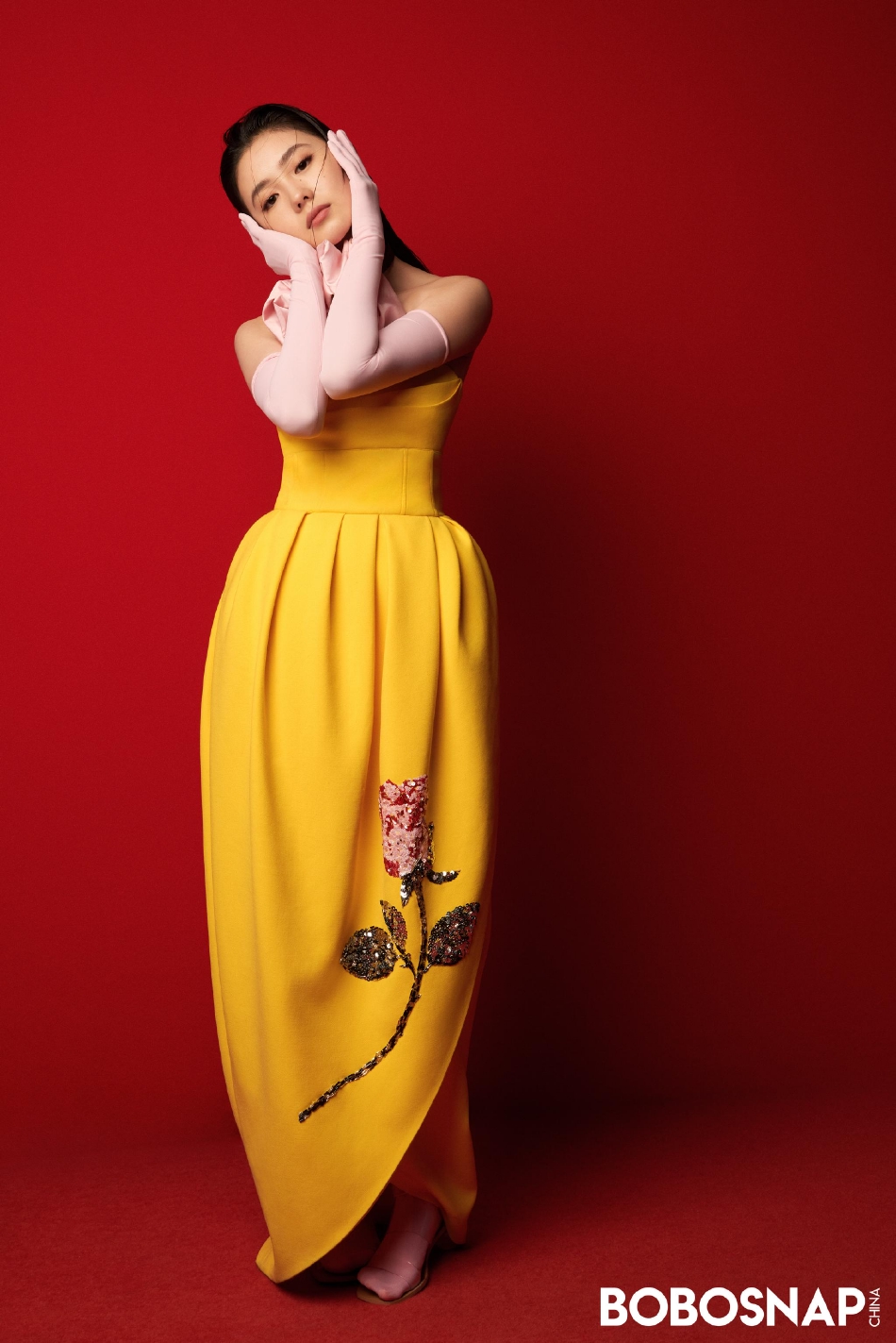 刘浩存国风造型演绎东方之美写真