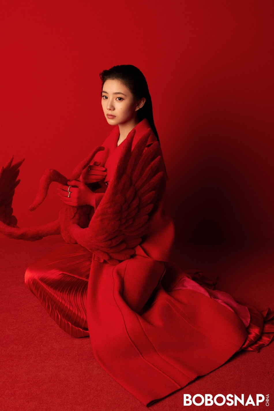 刘浩存国风造型演绎东方之美写真