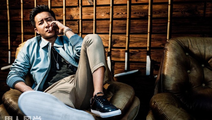 韩庚杂志封面大片 释轻熟男的阳刚柔情