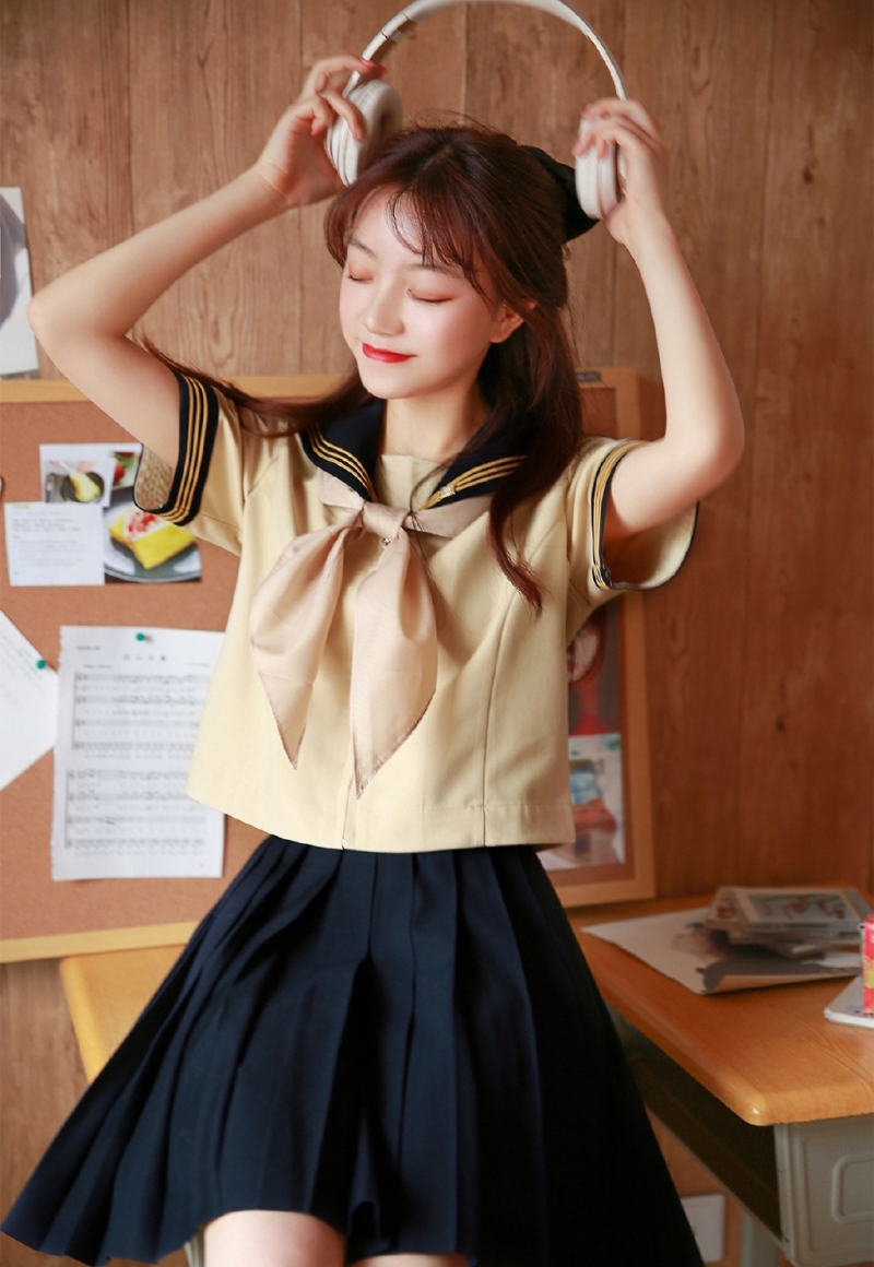 JK制服美女笑靥如花唯美写真集