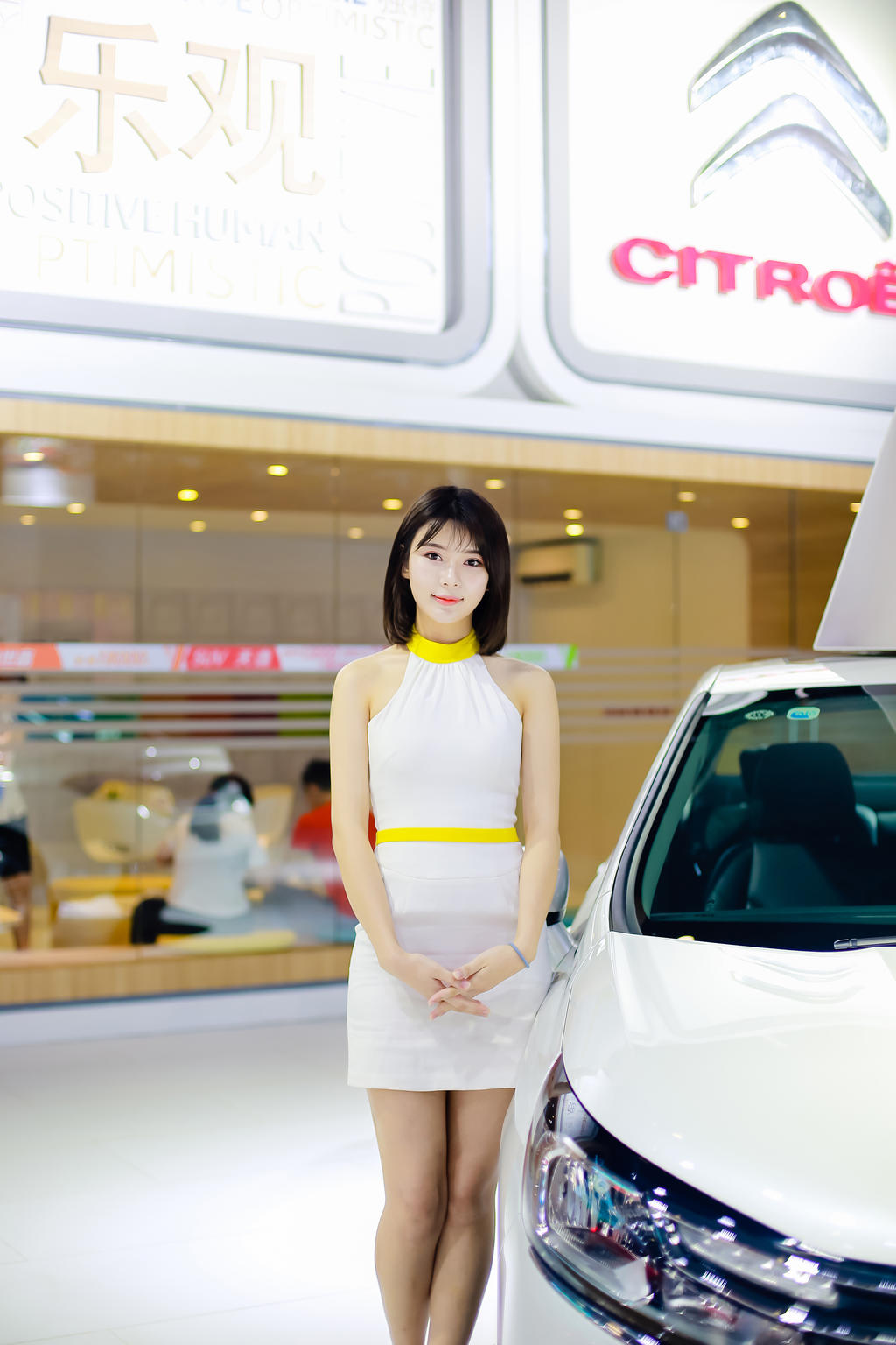 杭州西博秋季车展美女车模写真