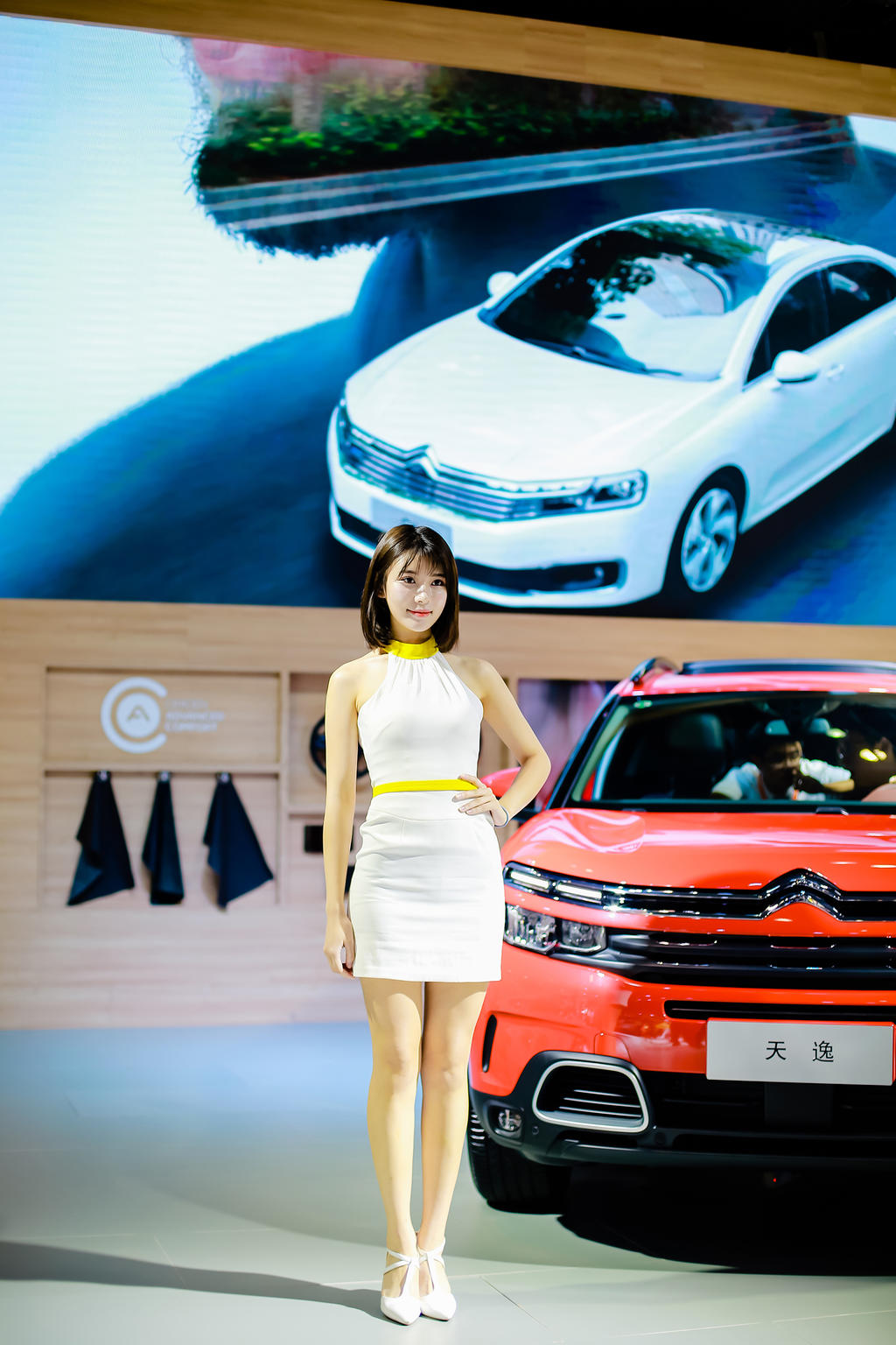 杭州西博秋季车展美女车模写真