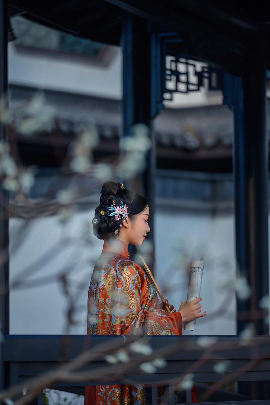 古风汉服美女高贵典雅气质写真