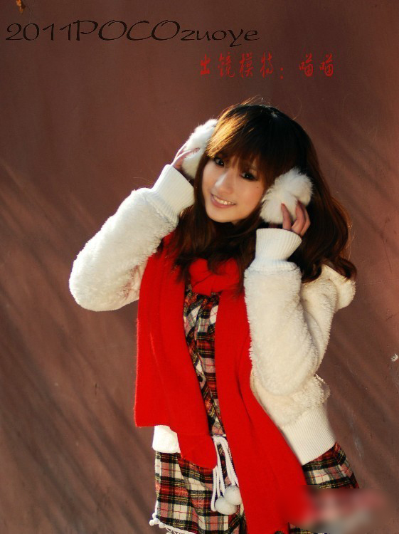 女孩室内写真 打造休闲小清新风