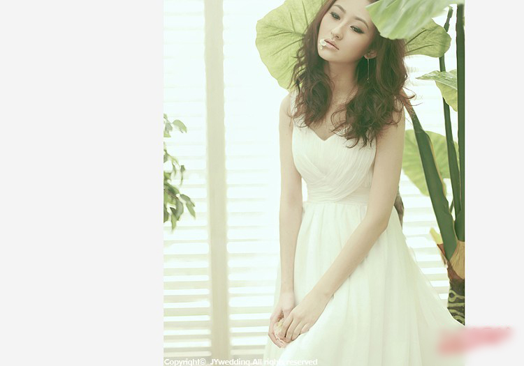 女孩室内写真 打造休闲小清新风