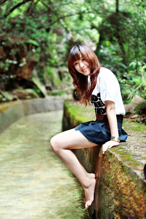 女孩室内写真 打造休闲小清新风